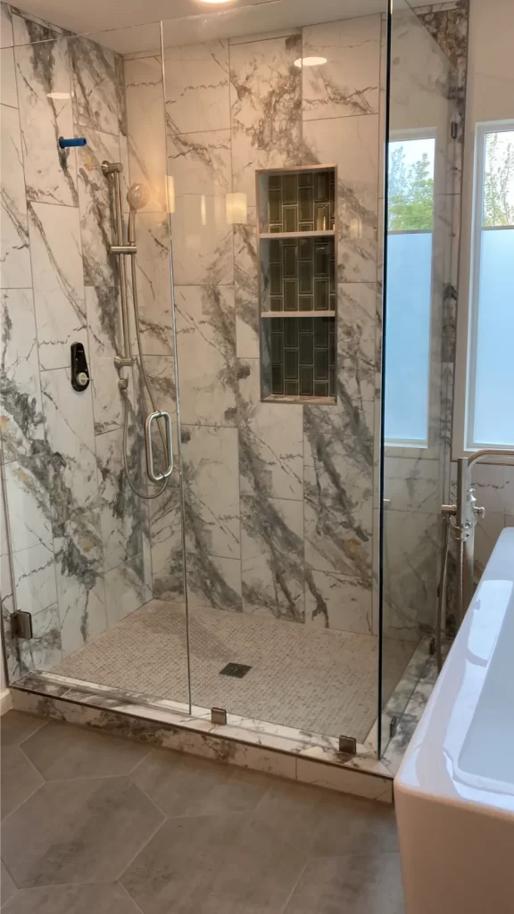 travis bathroom remodel