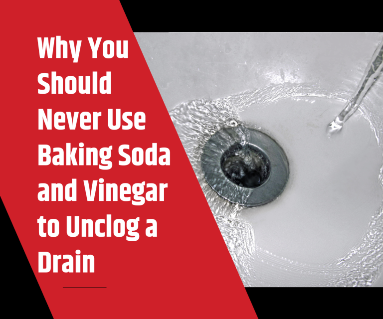 Why you should never use baking soda and vinegar to unclog a drain