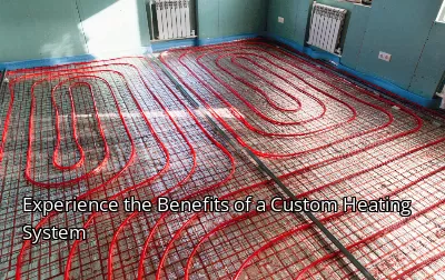 Experience the Benefits of a Custom Heating System Experience the Benefits of a Custom Heating System