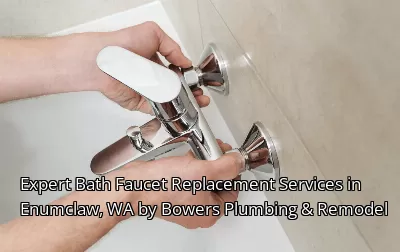 Expert Bath Faucet Replacement Services in Enumclaw, WA by Bowers Plumbing & Remodel Expert Bath Faucet Replacement Services in Enumclaw, WA by Bowers Plumbing & Remodel