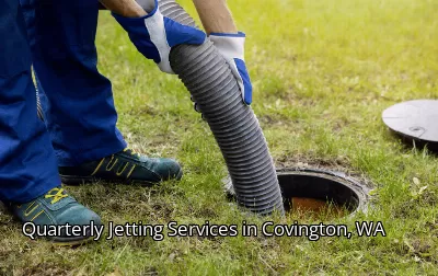 Quarterly Jetting Services in Covington, WA Quarterly Jetting Services in Covington, WA