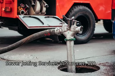 Sewer Jetting Services in Sumner, WA Sewer Jetting Services in Sumner, WA