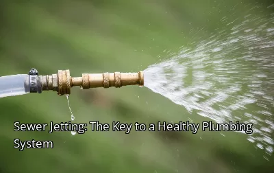 Sewer Jetting: The Key to a Healthy Plumbing System Sewer Jetting: The Key to a Healthy Plumbing System