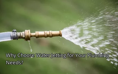 Why Choose Water Jetting for Your Plumbing Needs? Why Choose Water Jetting for Your Plumbing Needs?