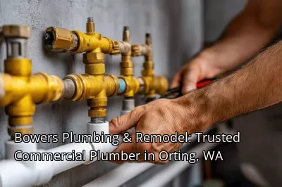 Bowers Plumbing & Remodel: Trusted Commercial Plumber in Orting, WA Bowers Plumbing & Remodel: Trusted Commercial Plumber in Orting, WA