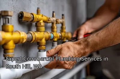 Expert Commercial Plumbing Services in South Hill, WA Expert Commercial Plumbing Services in South Hill, WA
