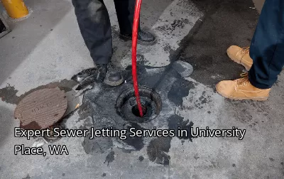 Expert Sewer Jetting Services in University Place, WA Expert Sewer Jetting Services in University Place, WA