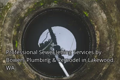 Professional Sewer Jetting Services by Bowers Plumbing & Remodel in Lakewood, WA Professional Sewer Jetting Services by Bowers Plumbing & Remodel in Lakewood, WA