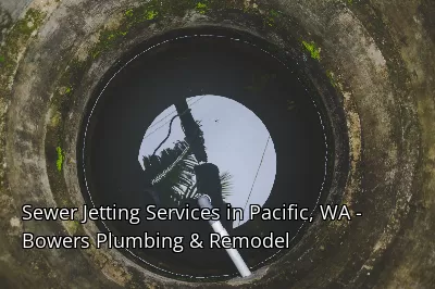 Sewer Jetting Services in Pacific, WA - Bowers Plumbing & Remodel Sewer Jetting Services in Pacific, WA - Bowers Plumbing & Remodel