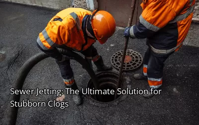 Sewer Jetting: The Ultimate Solution for Stubborn Clogs Sewer Jetting: The Ultimate Solution for Stubborn Clogs