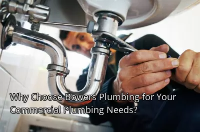 Why Choose Bowers Plumbing for Your Commercial Plumbing Needs? Why Choose Bowers Plumbing for Your Commercial Plumbing Needs?