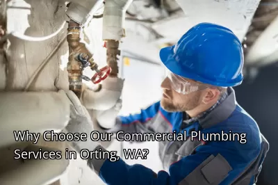Why Choose Our Commercial Plumbing Services in Orting, WA? Why Choose Our Commercial Plumbing Services in Orting, WA?
