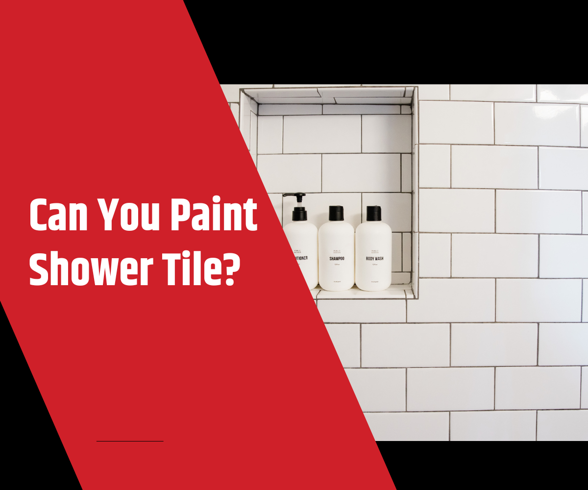 can you paint shower tile
