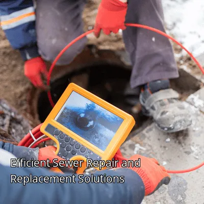 Efficient Sewer Repair and Replacement Solutions