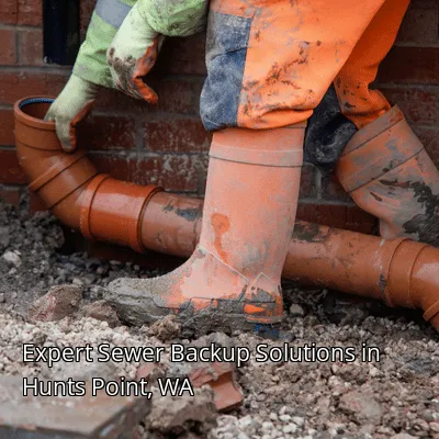 Expert Sewer Backup Solutions in Hunts Point, WA