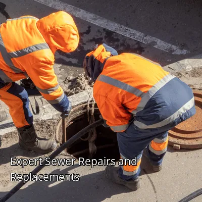 Expert Sewer Repairs and Replacements