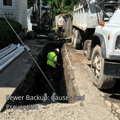 Sewer Backup: Causes and Prevention