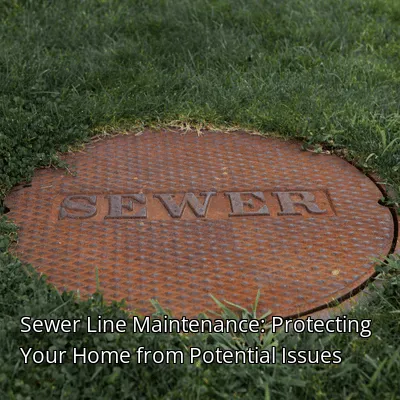 Sewer Line Maintenance: Protecting Your Home from Potential Issues