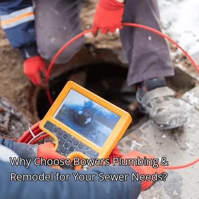 Why Choose Bowers Plumbing & Remodel for Your Sewer Needs?