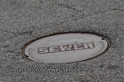 Contact Us for Sewer Service