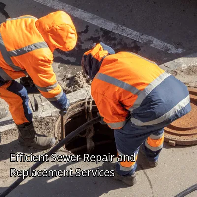 Efficient Sewer Repair and Replacement Services