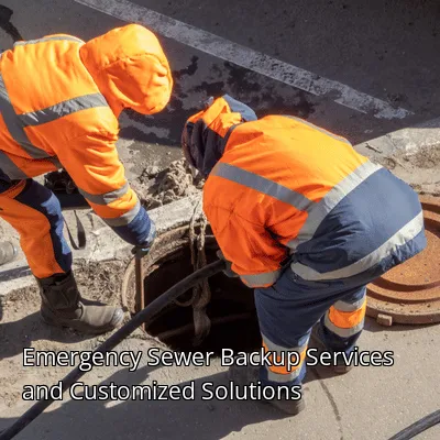 Emergency Sewer Backup Services and Customized Solutions