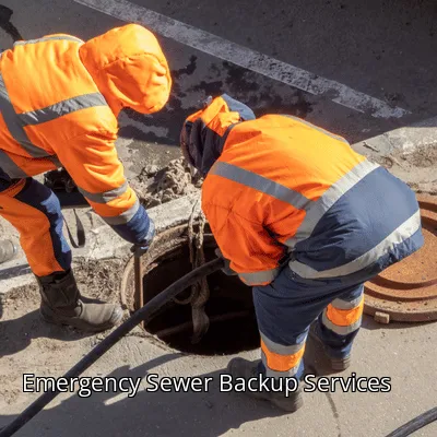 Emergency Sewer Backup Services