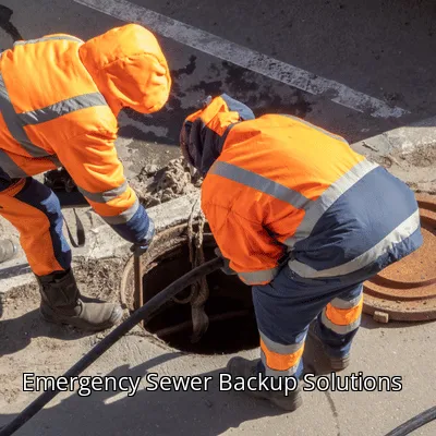 Emergency Sewer Backup Solutions Emergency Sewer Backup Solutions