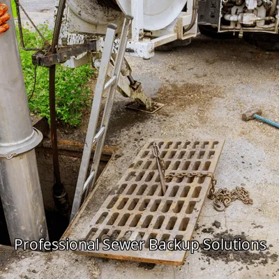 Professional Sewer Backup Solutions