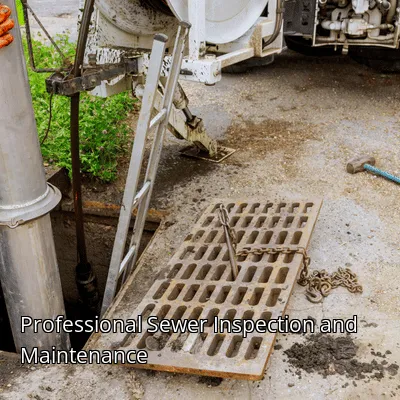 Professional Sewer Inspection and Maintenance