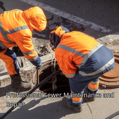 Professional Sewer Maintenance and Repair