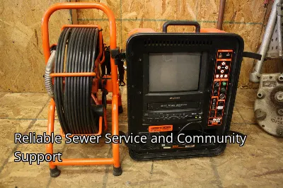 Reliable Sewer Service and Community Support Reliable Sewer Service and Community Support