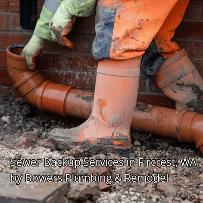 Sewer Backup Services in Fircrest, WA by Bowers Plumbing & Remodel