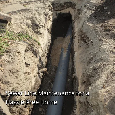 Sewer Line Maintenance for a Hassle-Free Home