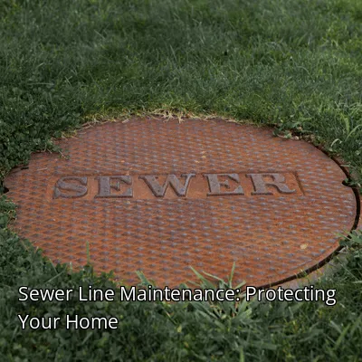 Sewer Line Maintenance: Protecting Your Home