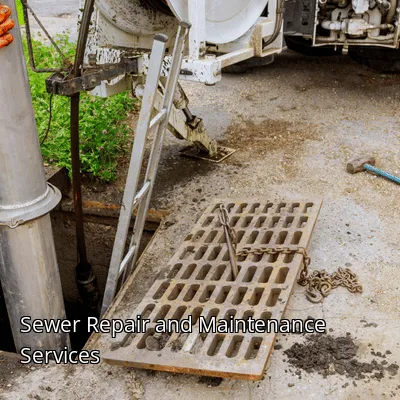 Sewer Repair and Maintenance Services