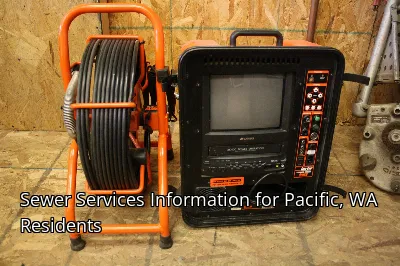 Sewer Services Information for Pacific, WA Residents