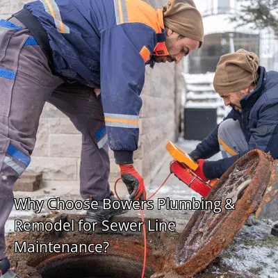 Why Choose Bowers Plumbing & Remodel for Sewer Line Maintenance?