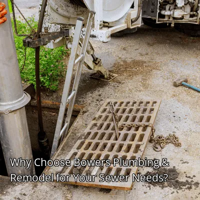 Why Choose Bowers Plumbing & Remodel for Your Sewer Needs?