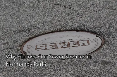 Why Choose Our Sewer Services in Normandy Park?
