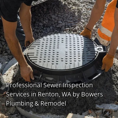 Professional Sewer Inspection Services in Renton, WA by Bowers Plumbing & Remodel