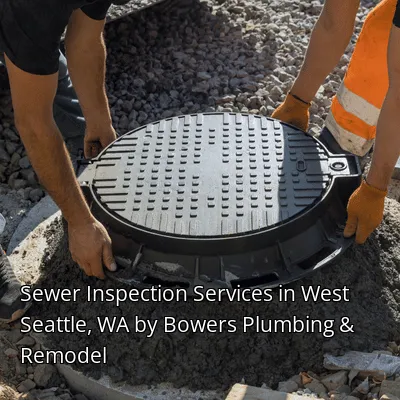 Sewer Inspection Services in West Seattle, WA by Bowers Plumbing & Remodel